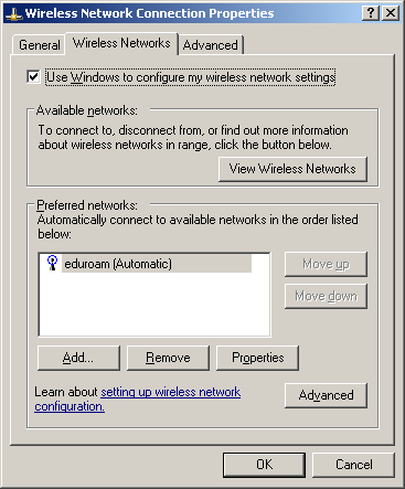 Wireless Network Connection - Wireless Network